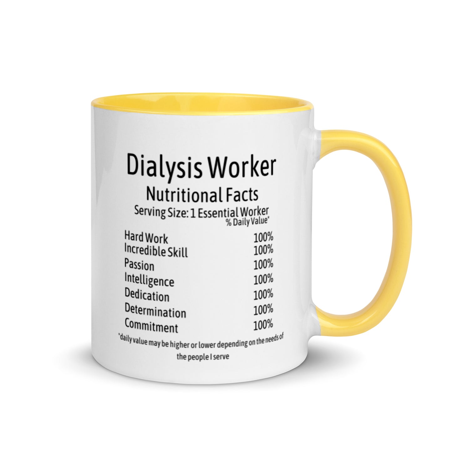 Dialysis Worker Mug with Color Inside