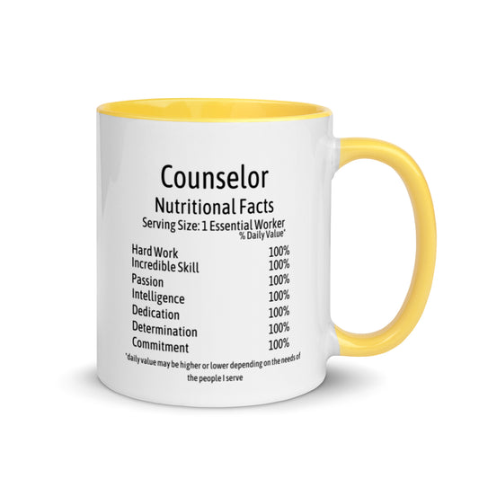 Counselor Mug with Color Inside