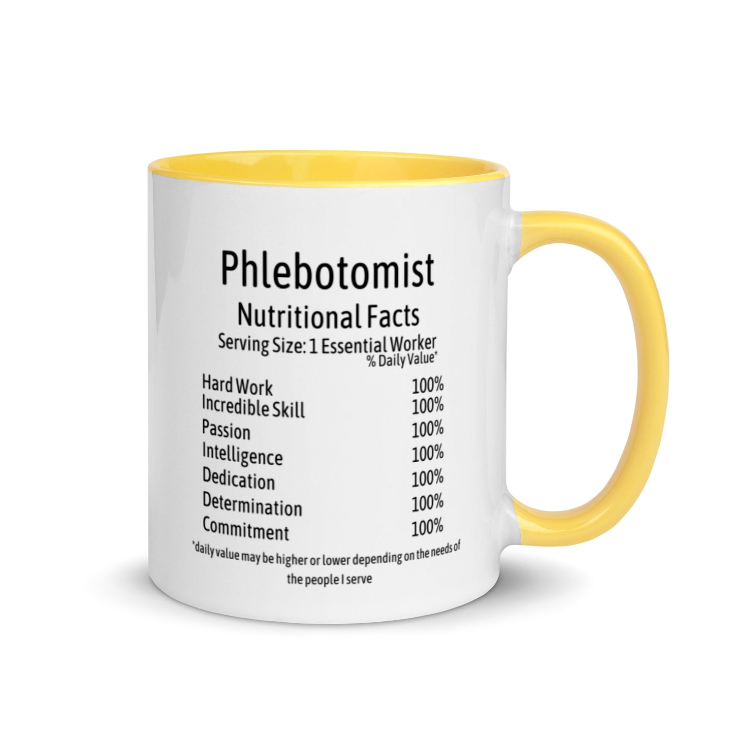 Phlebotomist Mug with Color Inside
