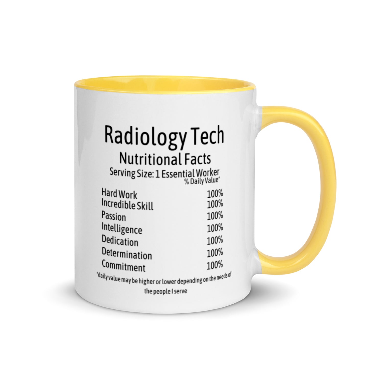 Radiology Mug with Color Inside
