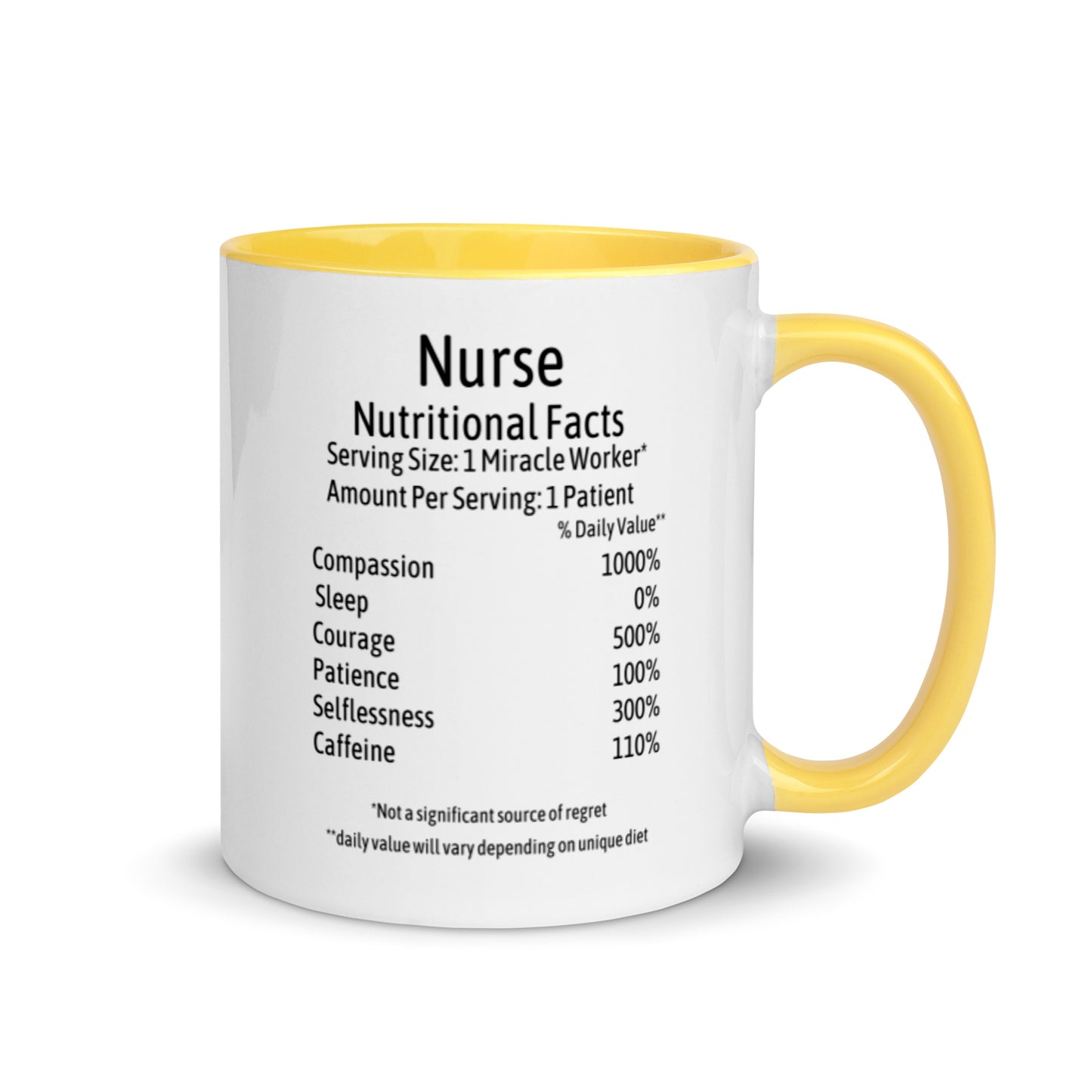 Nurse Mug with Color Inside