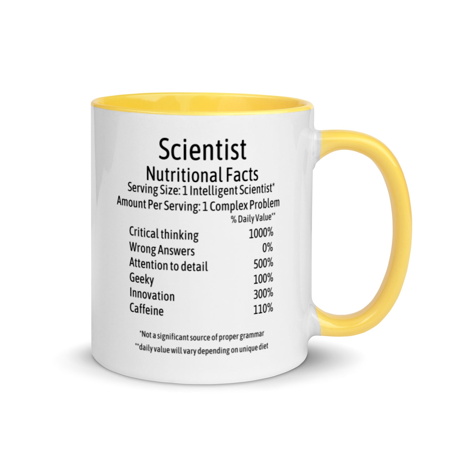 Scientist Mug with Color Inside