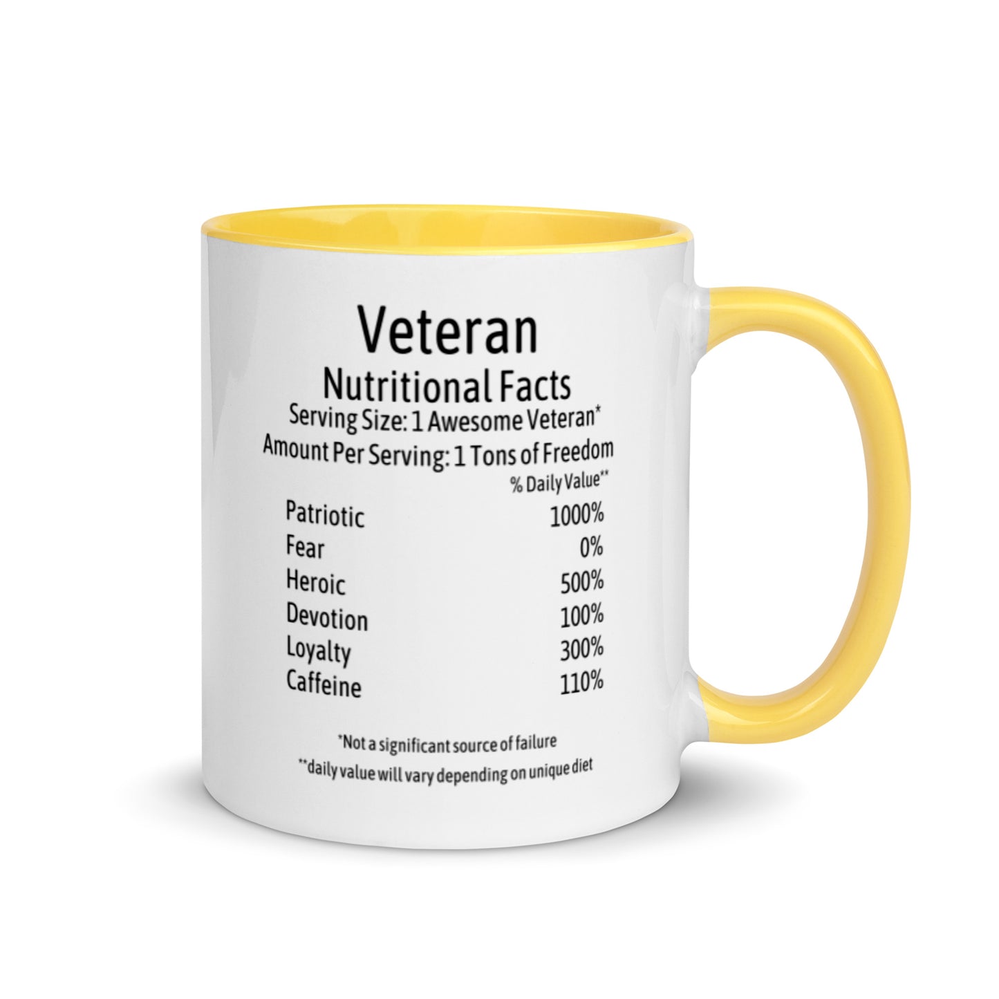 Veteran Mug with Color Inside