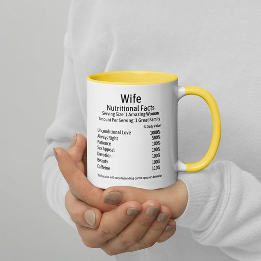 Wife Mug Two Tone Nutrition Facts
