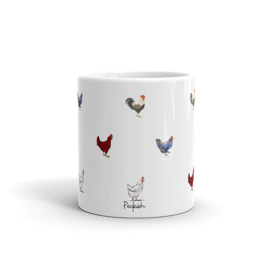 Chicken Coffee Mug, Easter Gifts For Adults, Perfect Gift For Chicken Keeper, Chicken Enthusiast