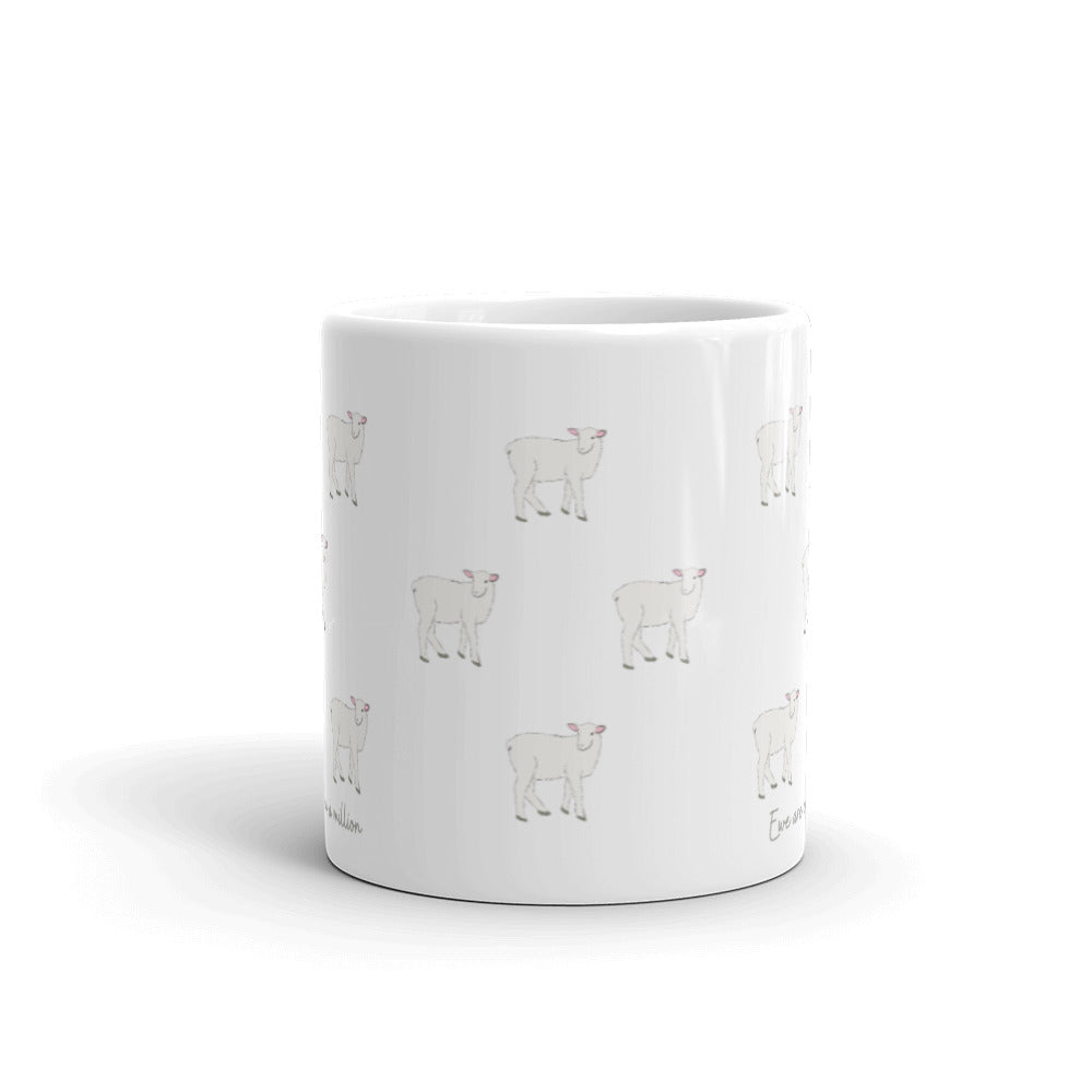 Easter / Mothers Day Gift - Mug With Sweet Sheep Pun Message