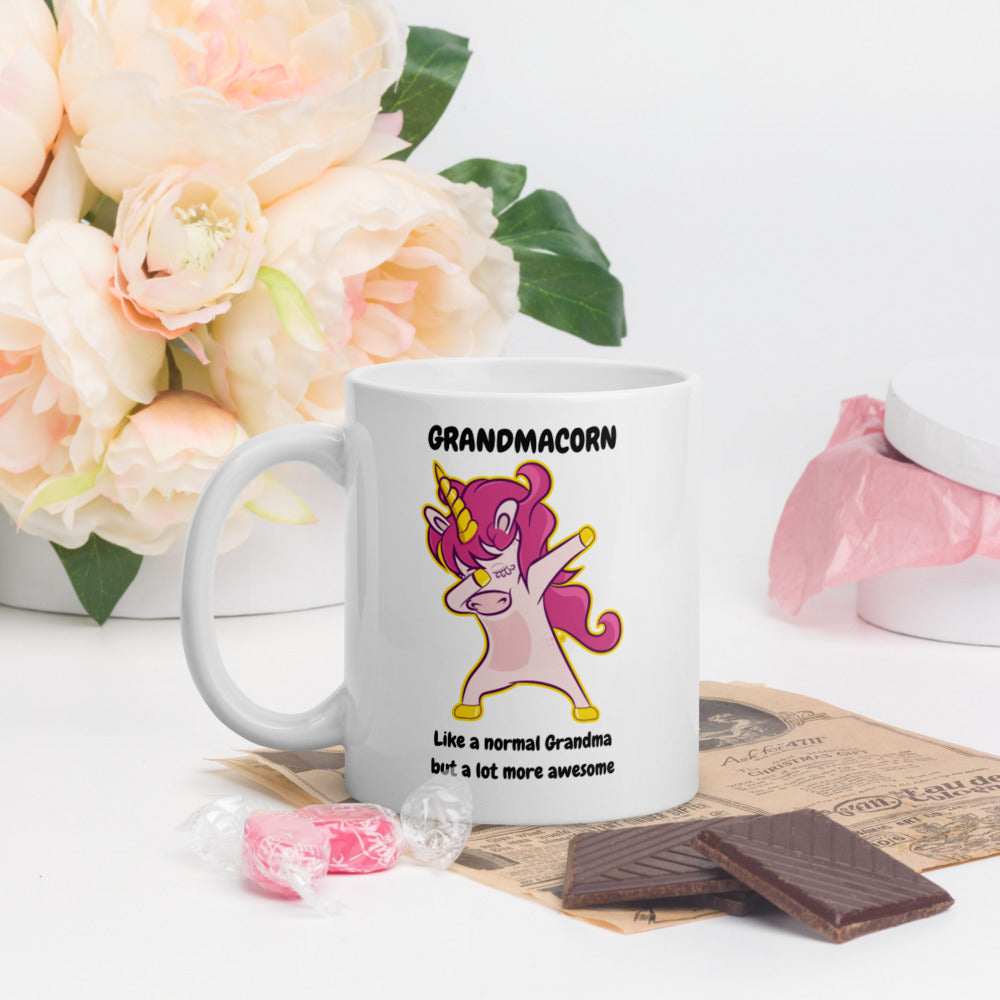 Grandma Coffee Mug Two Tone Grandmacorn