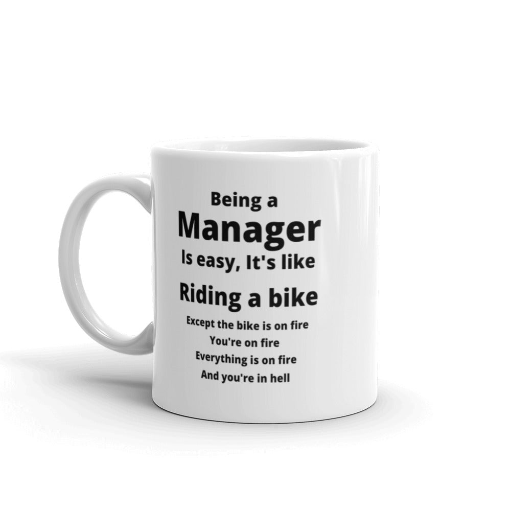 Manager Mug, Being A Manager Is Easy, Ideal Gift For, Managers, Team Manager, Case Manager Gifts, Best Manager Gifts