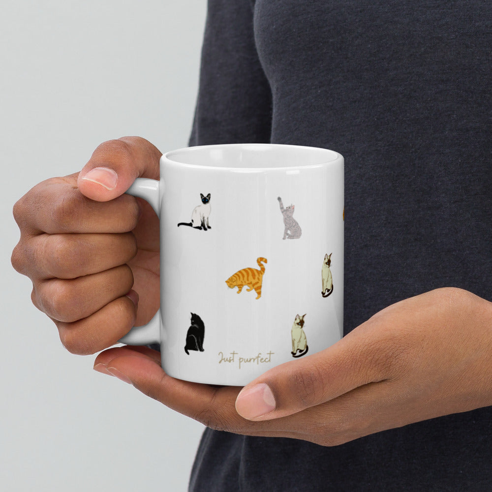 Cat Lovers Gifts - Purrfect Mug