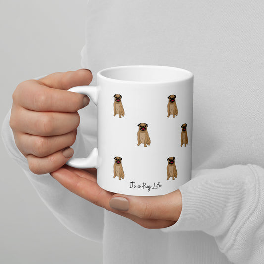 Pug Mug With Sweet Message