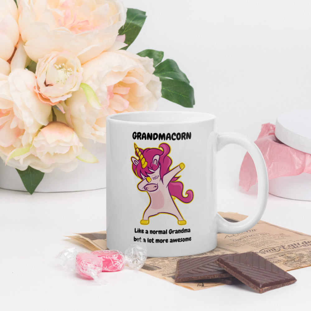 Grandma Coffee Mug Two Tone Grandmacorn