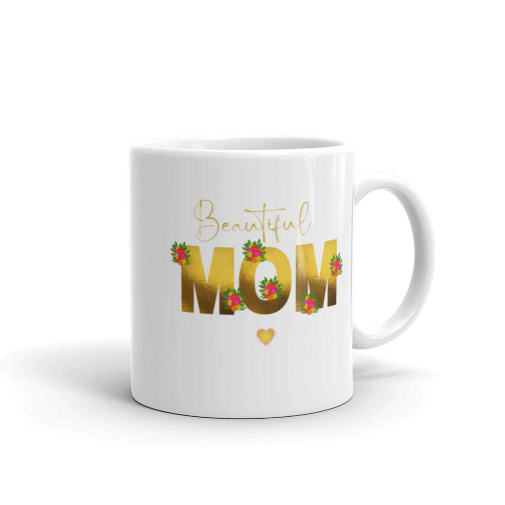 Mothers Day Presents - Beautiful Mom Mum Mug