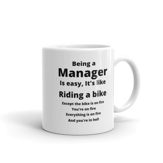 Manager Mug, Being A Manager Is Easy, Ideal Gift For, Managers, Team Manager, Case Manager Gifts, Best Manager Gifts