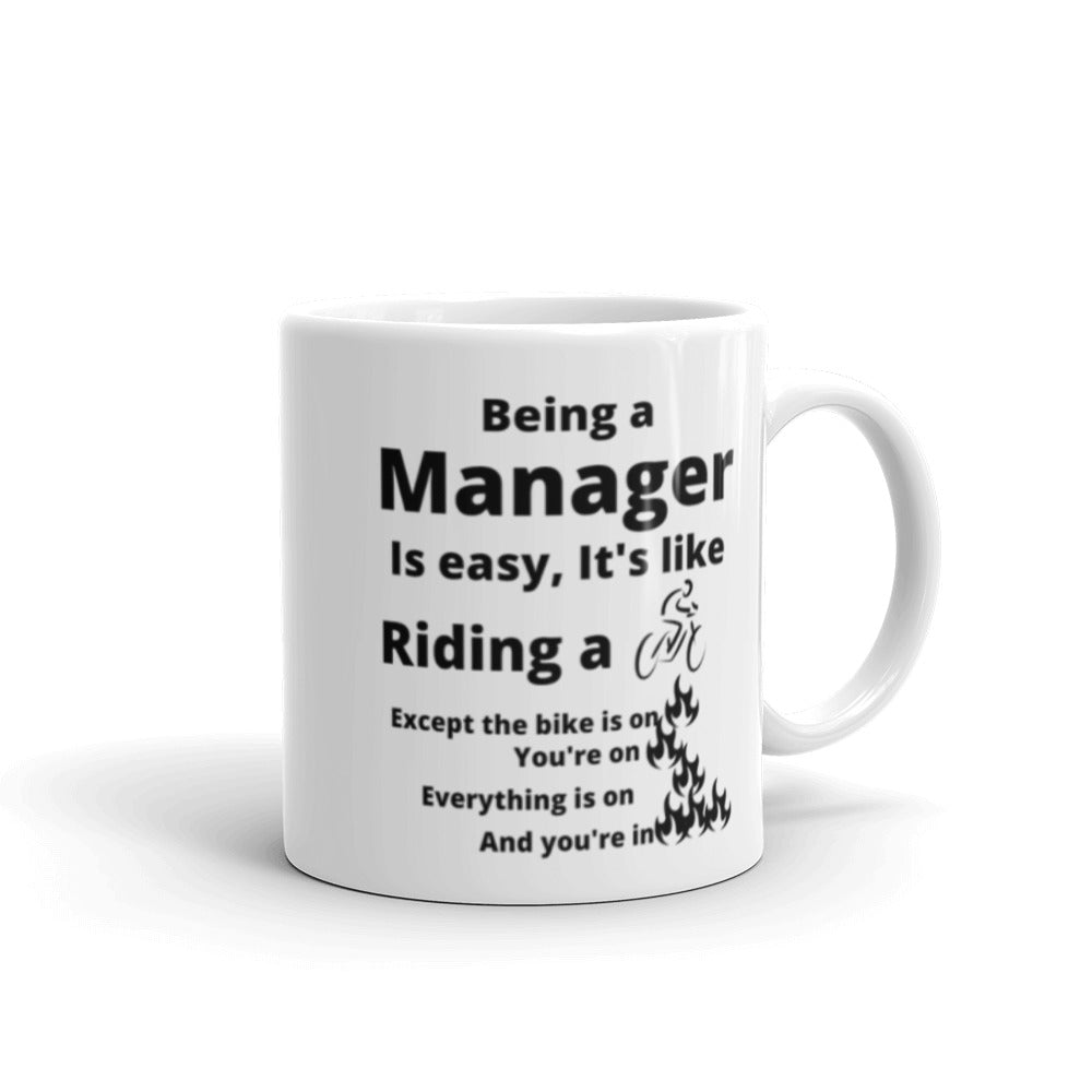 Manager Mug, Being A Manager Is Easy, Ideal Gift For, Managers, Team Manager, Case Manager Gifts, Best Manager Gifts