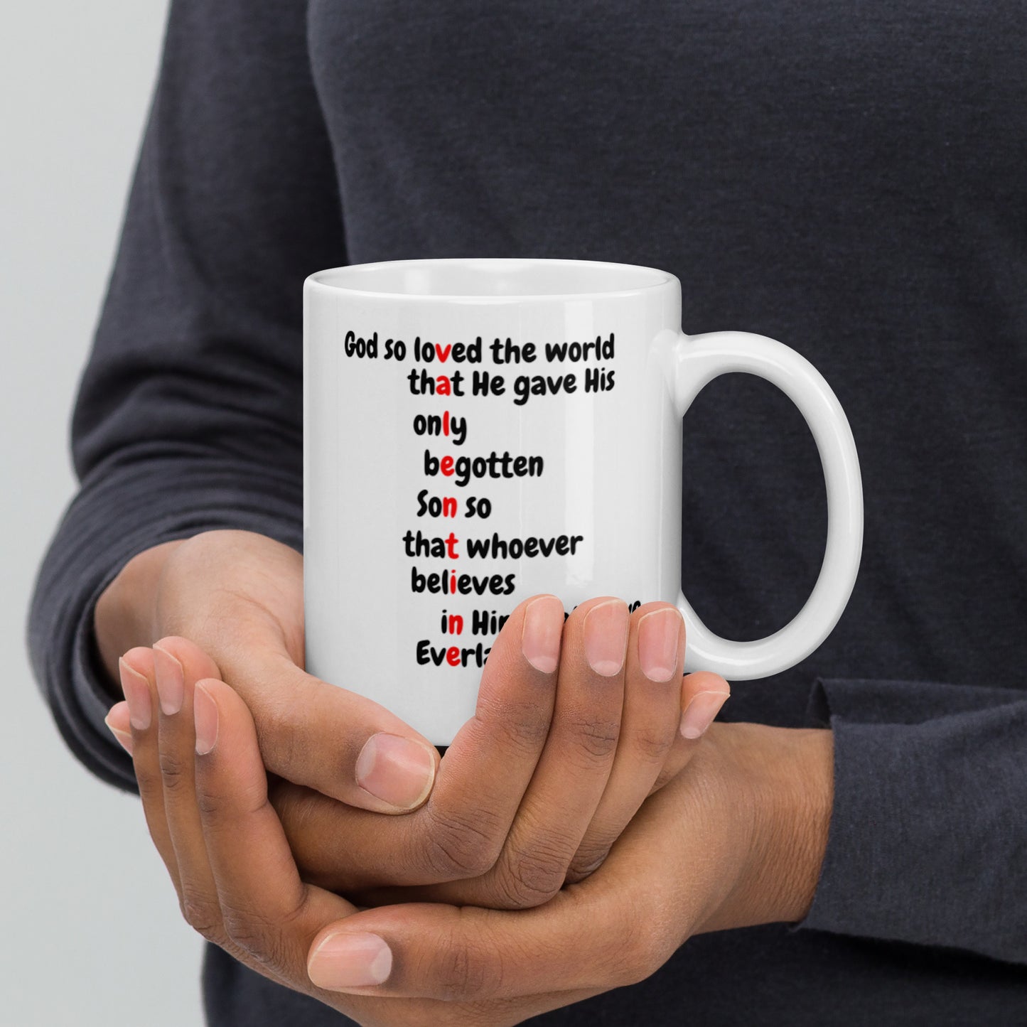 Valentine John 3:16 Mug