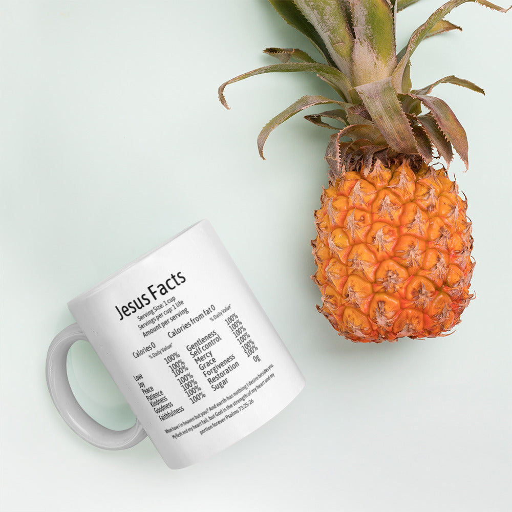 Jesus Facts White Mug