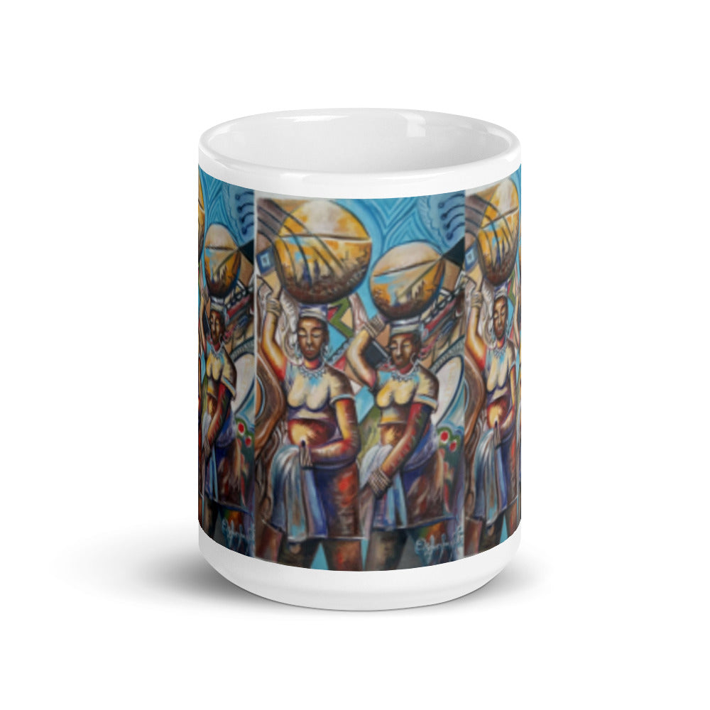 Rhythm Painting Print Mug