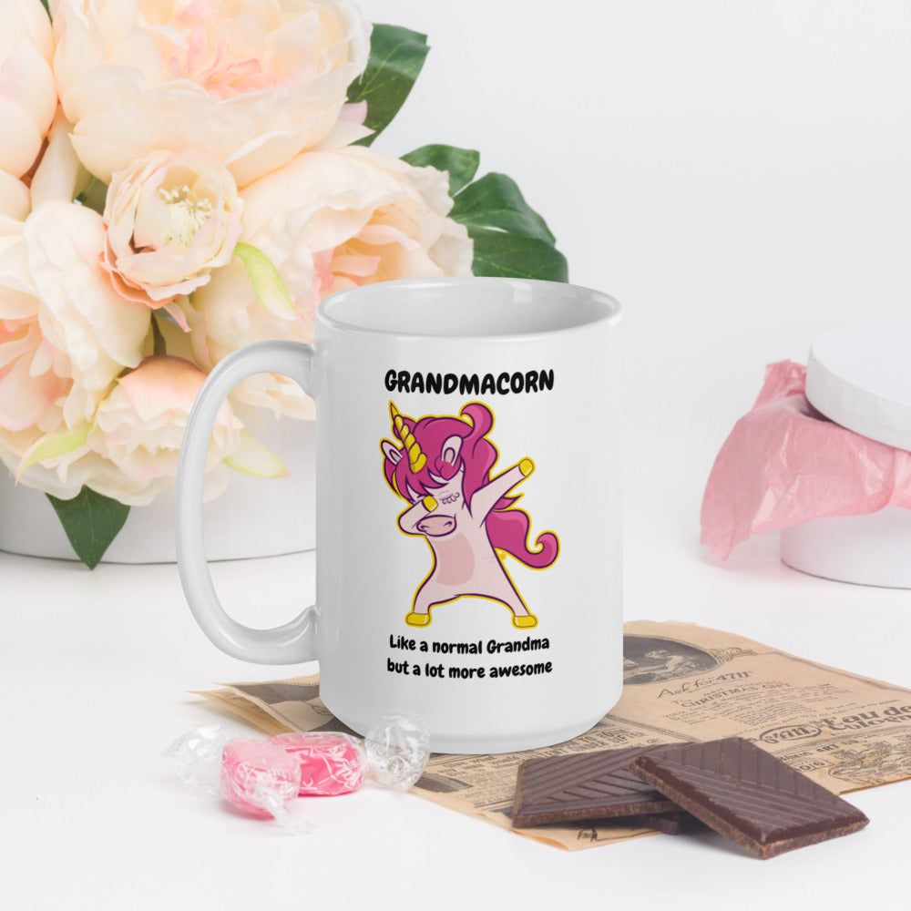 Grandma Coffee Mug Two Tone Grandmacorn