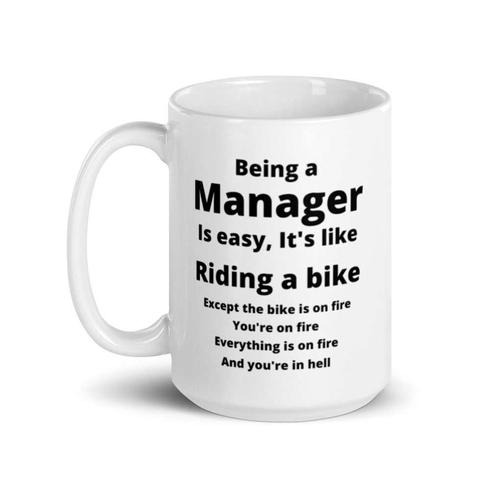 Manager Mug, Being A Manager Is Easy, Ideal Gift For, Managers, Team Manager, Case Manager Gifts, Best Manager Gifts