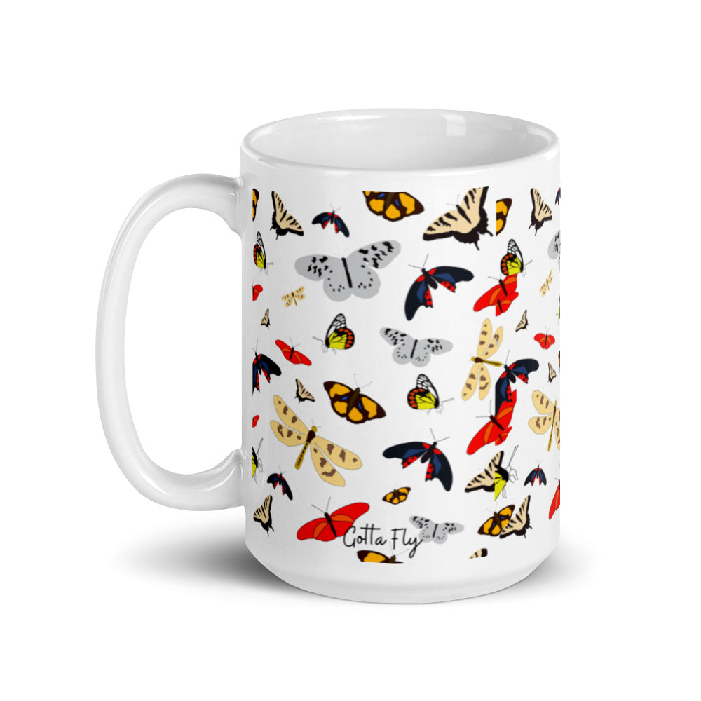 Gift For Butterfly Lovers - Butterfly Coffee Mug