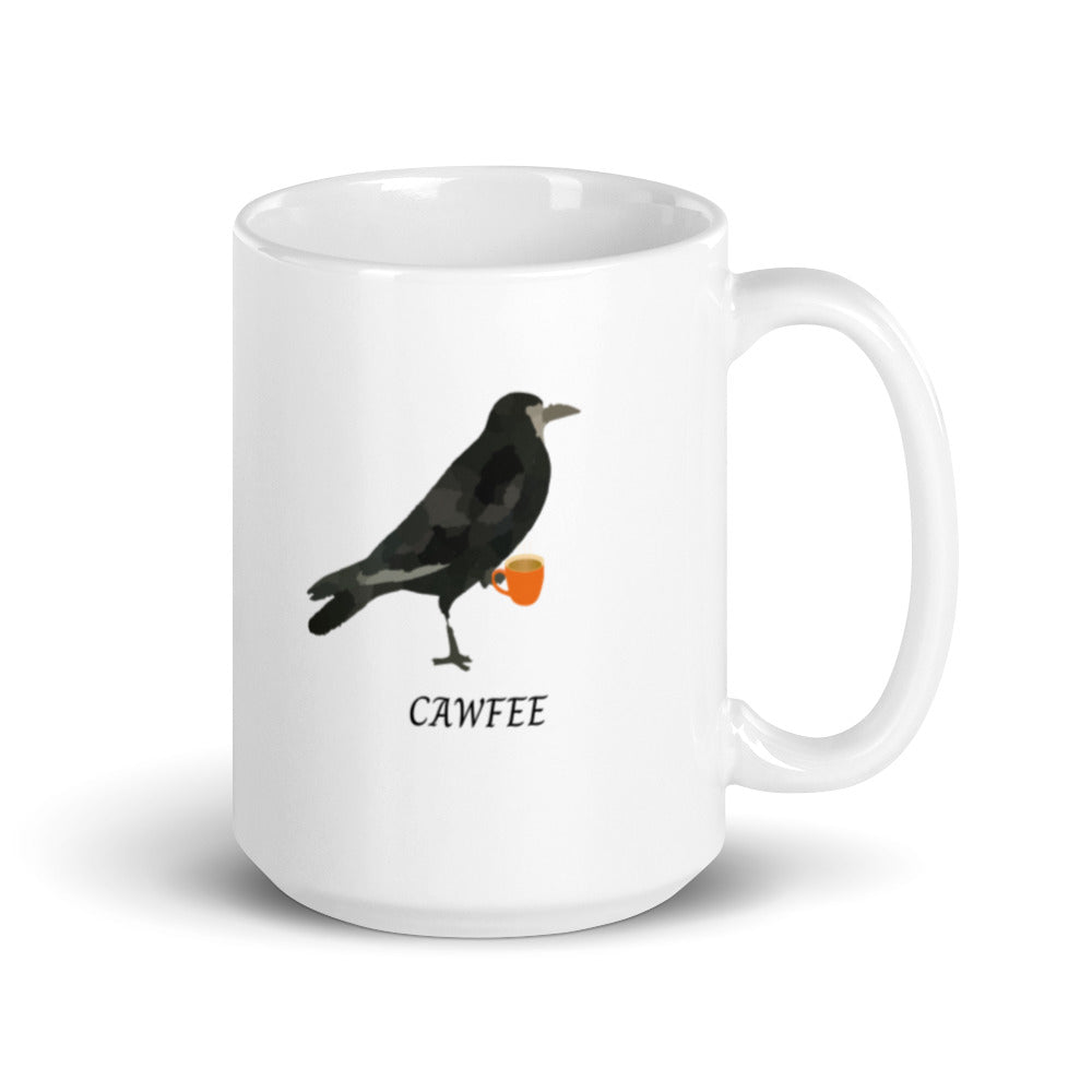 Bird Lover Gifts- Cawfee Mug