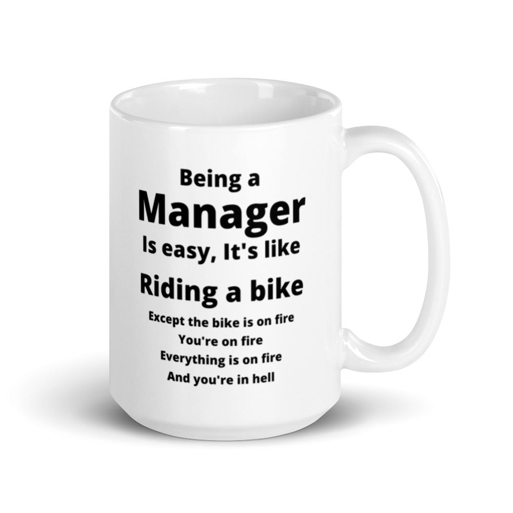 Manager Mug, Being A Manager Is Easy, Ideal Gift For, Managers, Team Manager, Case Manager Gifts, Best Manager Gifts