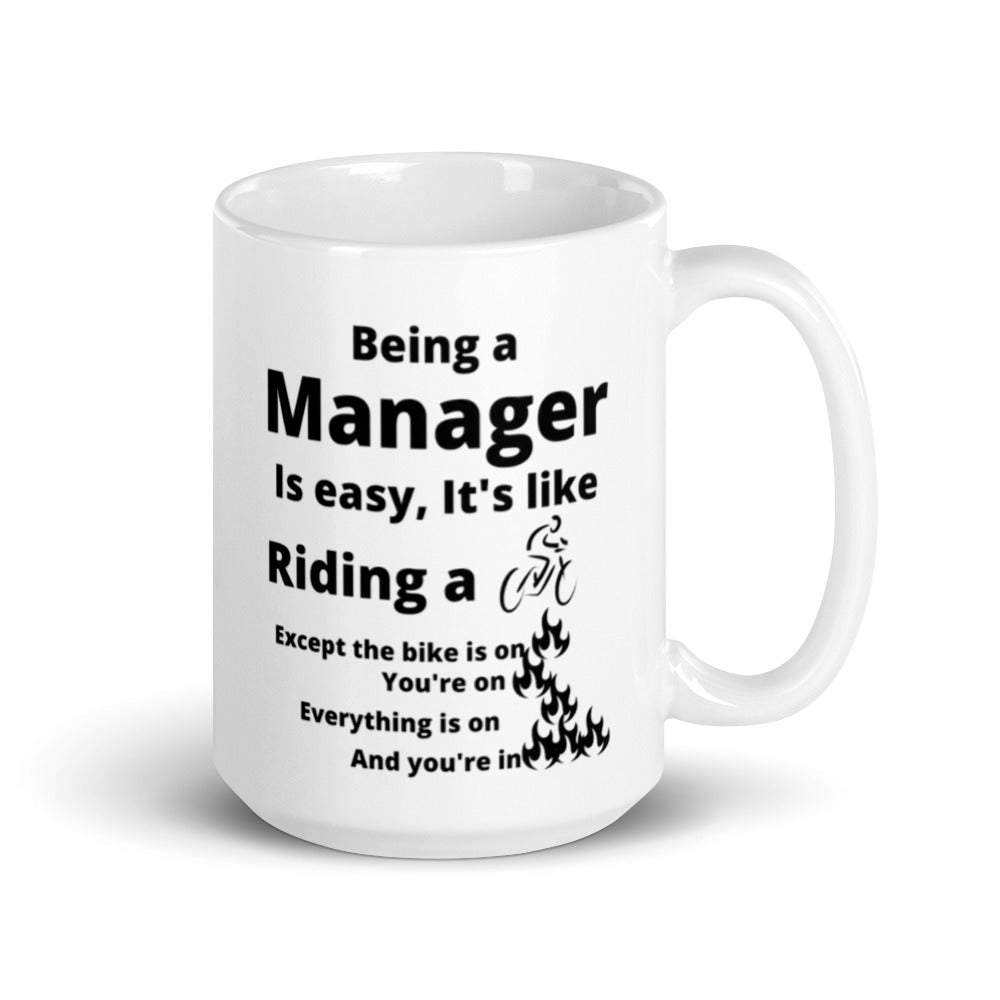 Manager Mug, Being A Manager Is Easy, Ideal Gift For, Managers, Team Manager, Case Manager Gifts, Best Manager Gifts