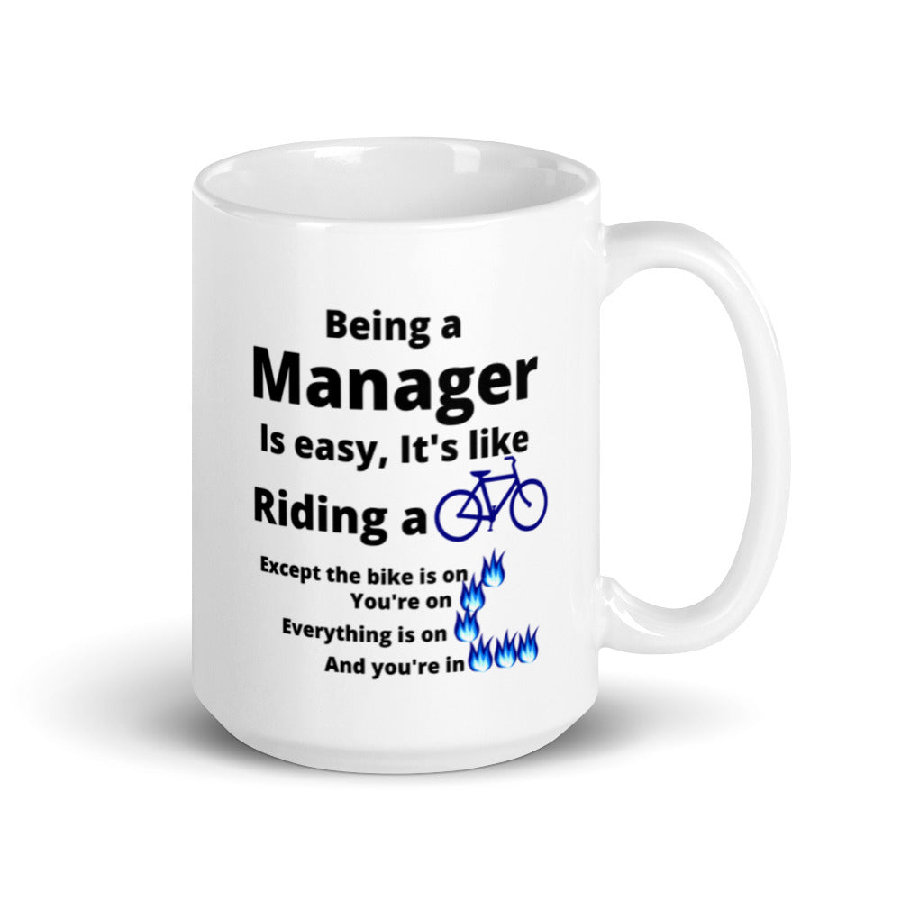 Manager Mug, Being A Manager Is Easy, Ideal Gift For, Managers, Team Manager, Case Manager Gifts, Best Manager Gifts