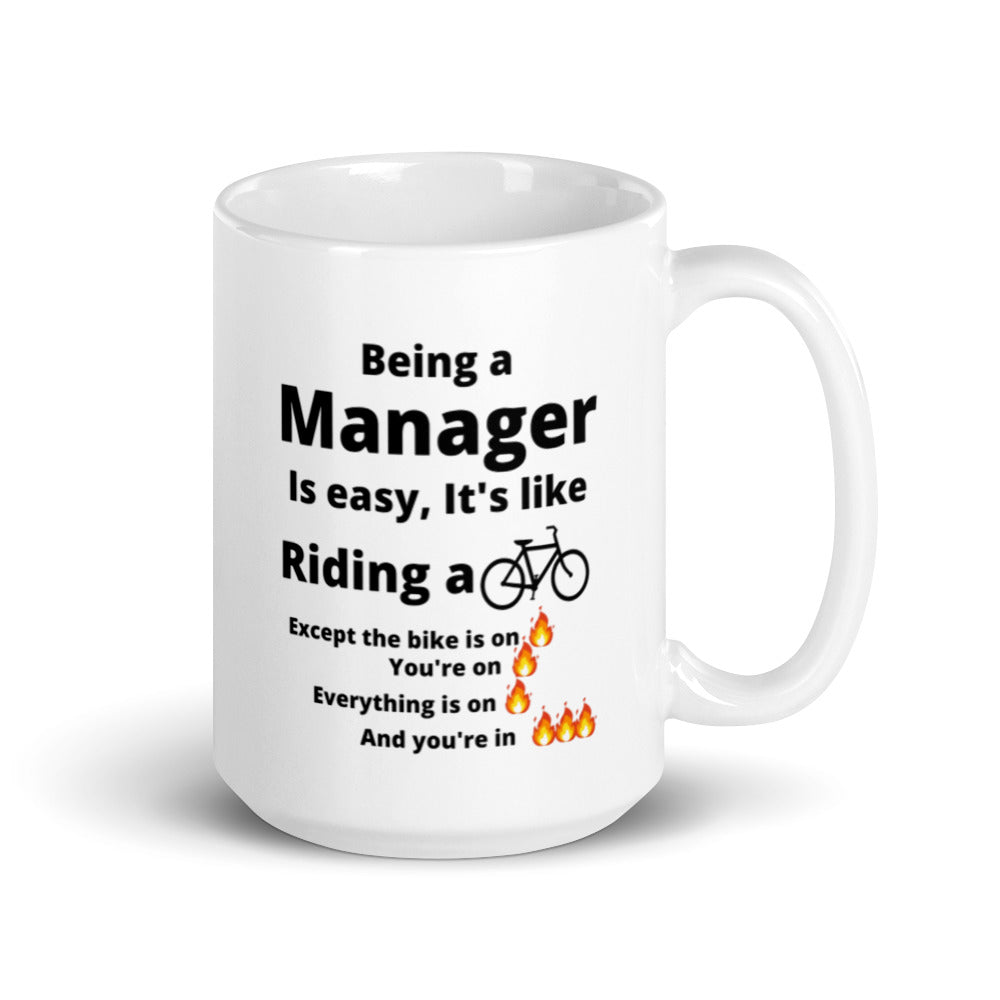 Manager Mug, Being A Manager Is Easy, Ideal Gift For, Managers, Team Manager, Case Manager Gifts, Best Manager Gifts