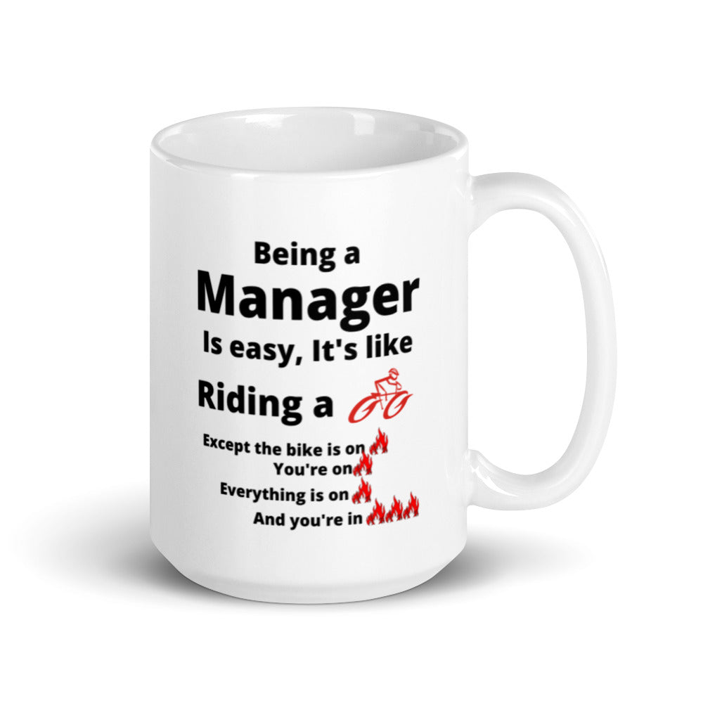 Manager Mug, Being A Manager Is Easy, Ideal Gift For, Managers, Team Manager, Case Manager Gifts, Best Manager Gifts