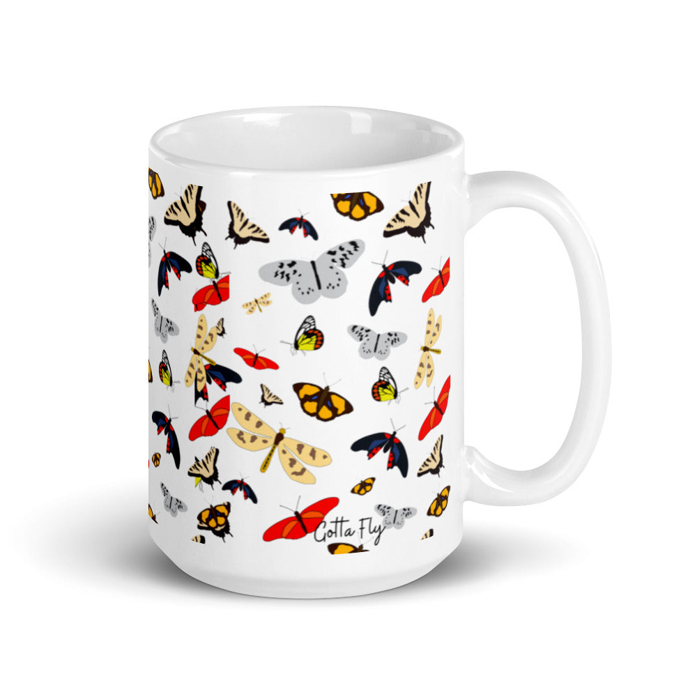 Gift For Butterfly Lovers - Butterfly Coffee Mug