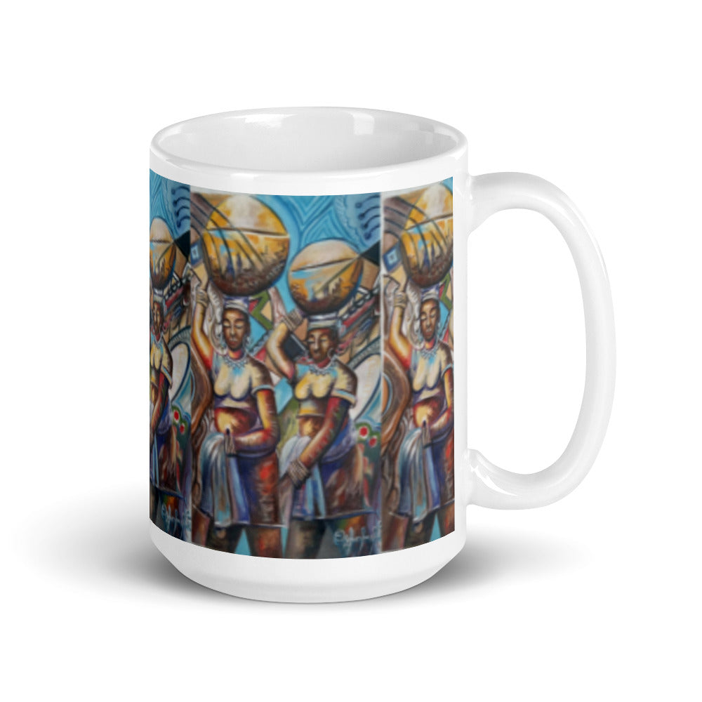 Rhythm Painting Print Mug