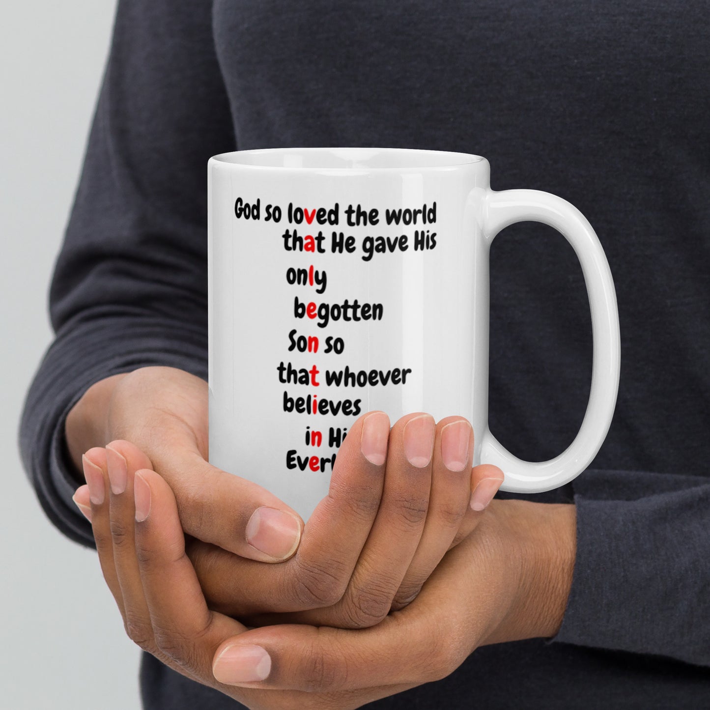 Valentine John 3:16 Mug