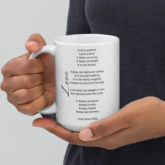 Love Is Patient Mug