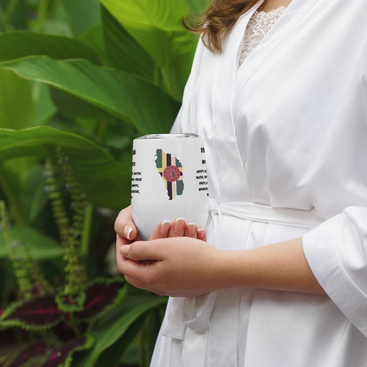 Dominican Wine tumbler