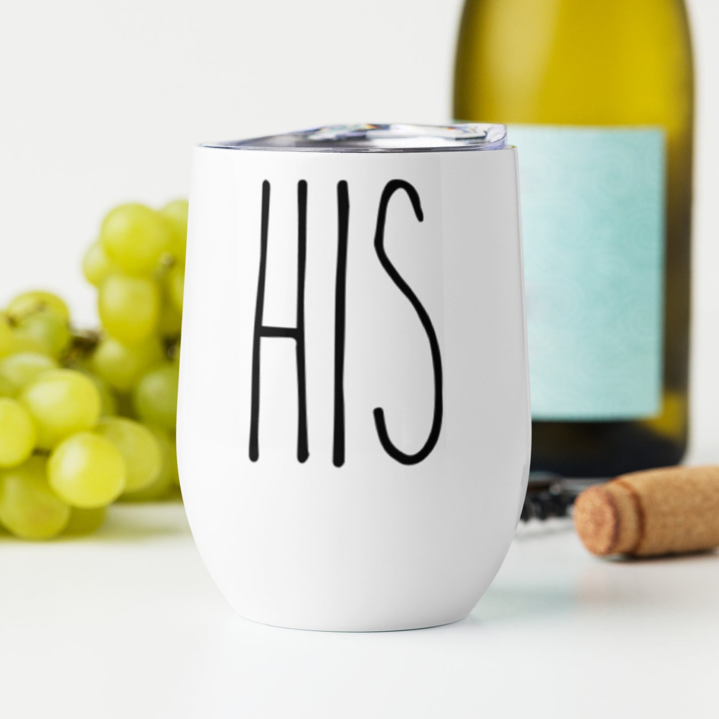 His Wine tumbler