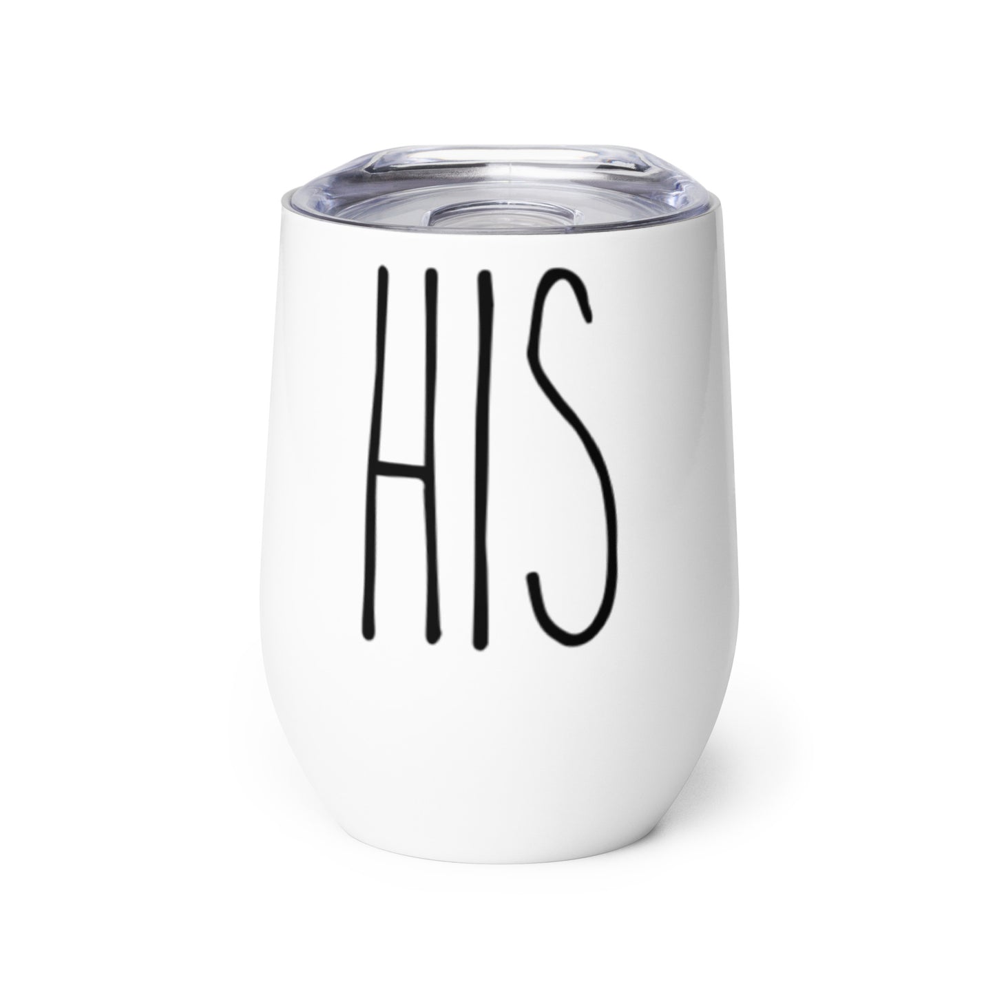 His Wine tumbler