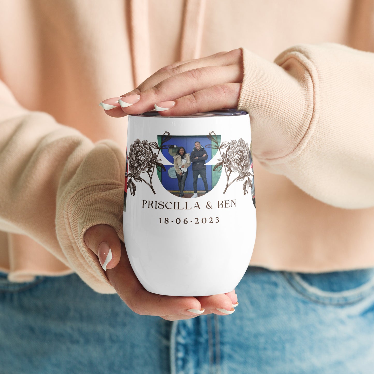 Personalised Wine Tumbler