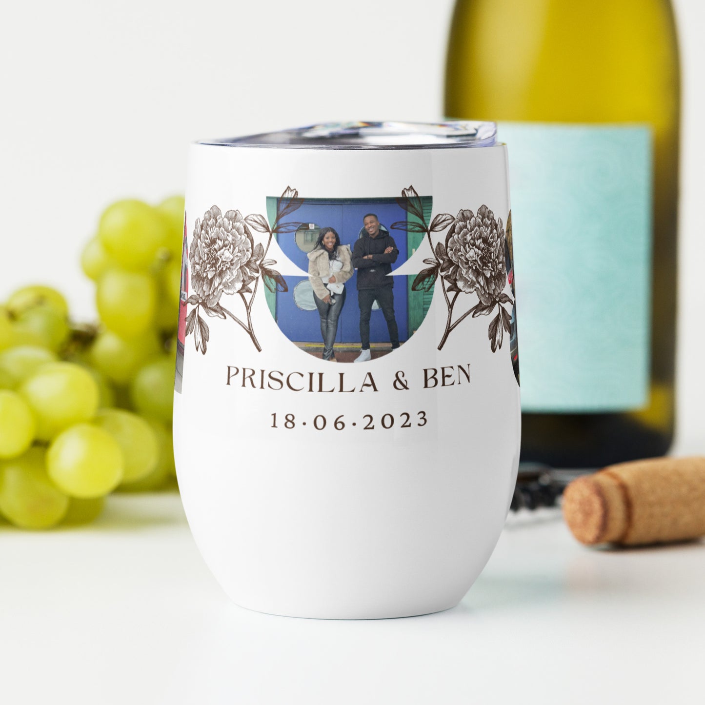 Personalised Wine Tumbler