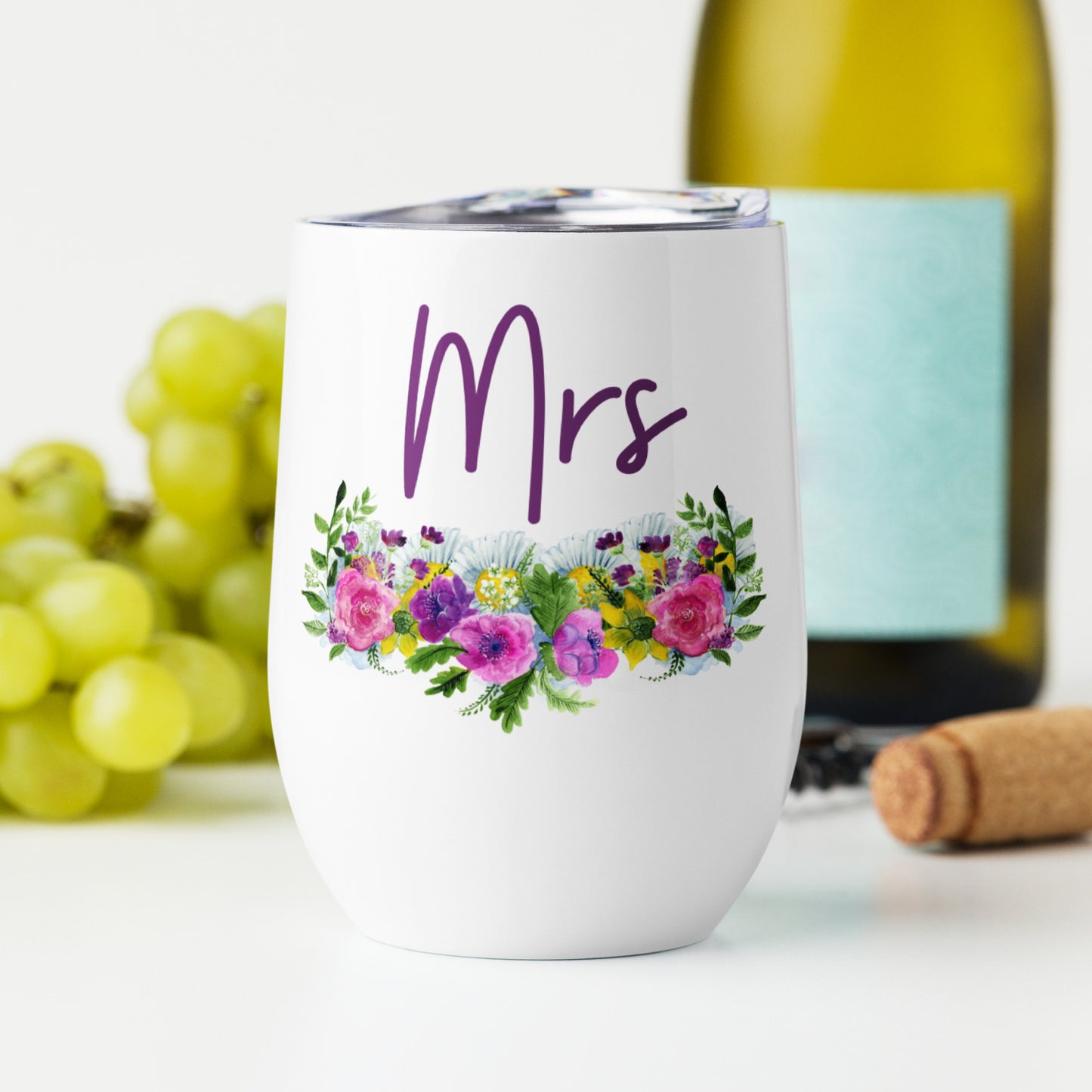 Mrs Wine Tumbler