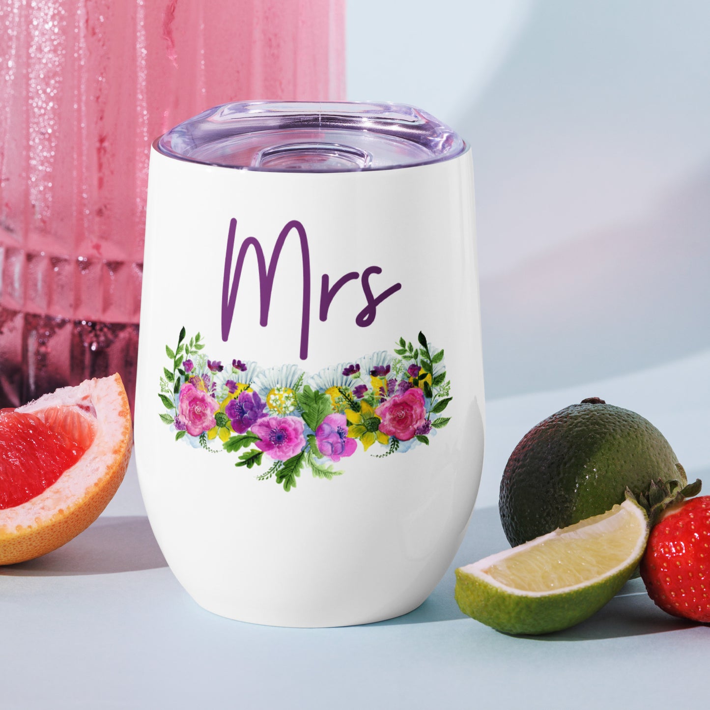 Mrs Wine Tumbler