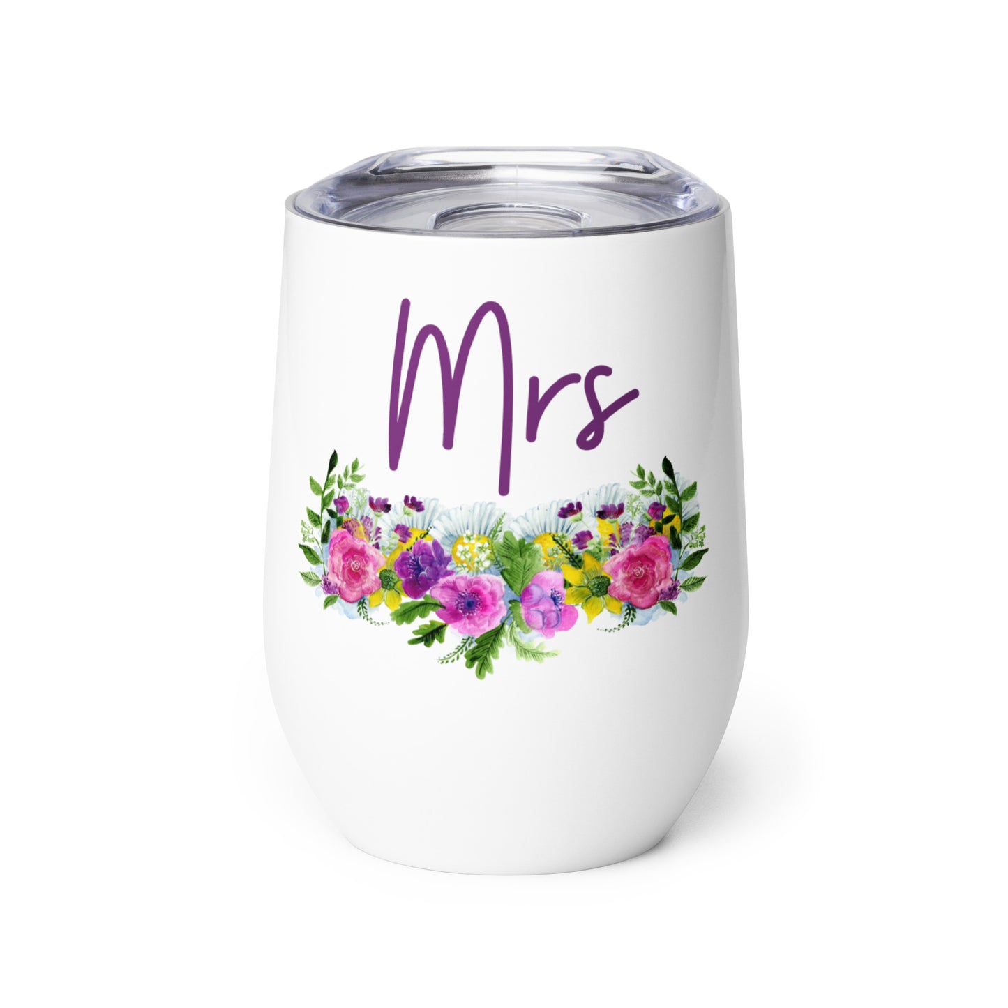 Mrs Wine Tumbler