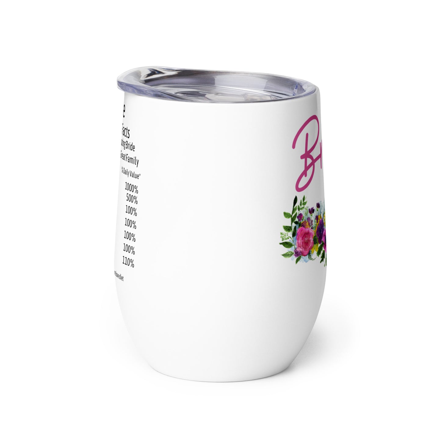 Bride Wine Tumbler