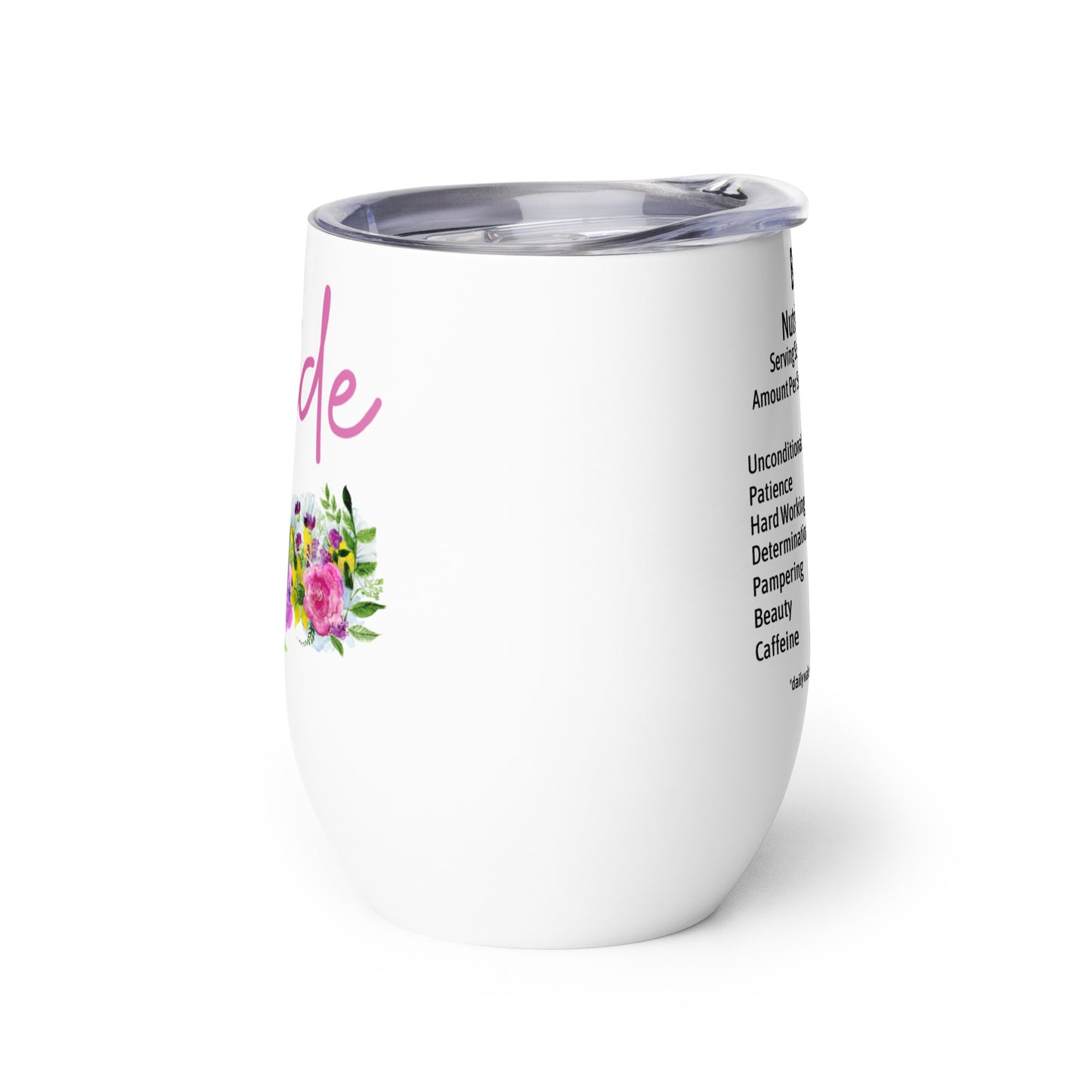 Bride Wine Tumbler