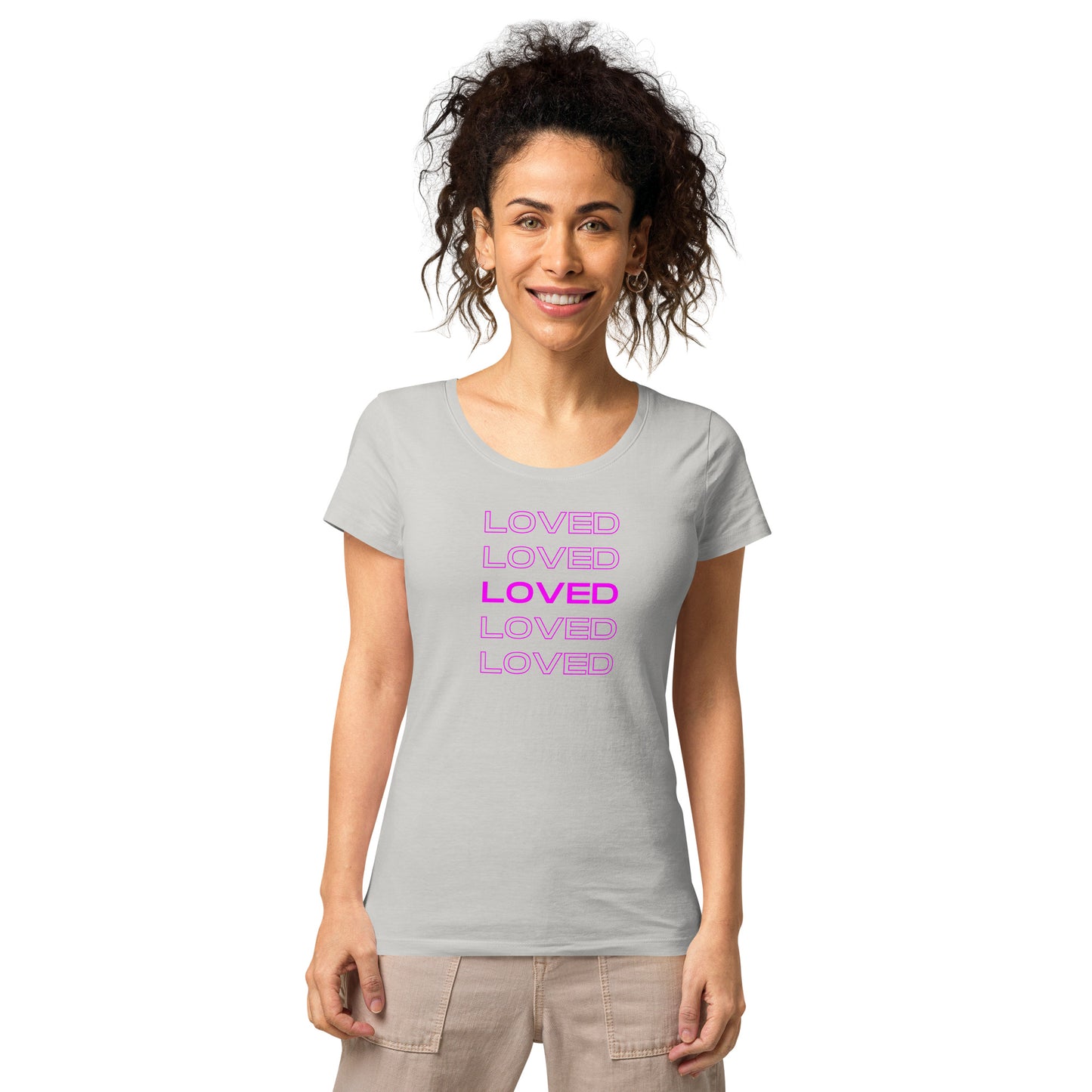 Loved, Women’s basic organic t-shirt