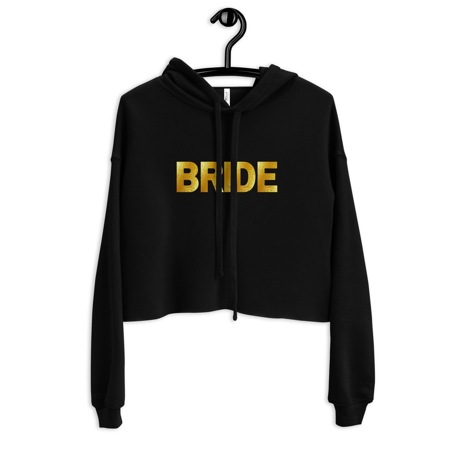 Bride Crop Hoodie