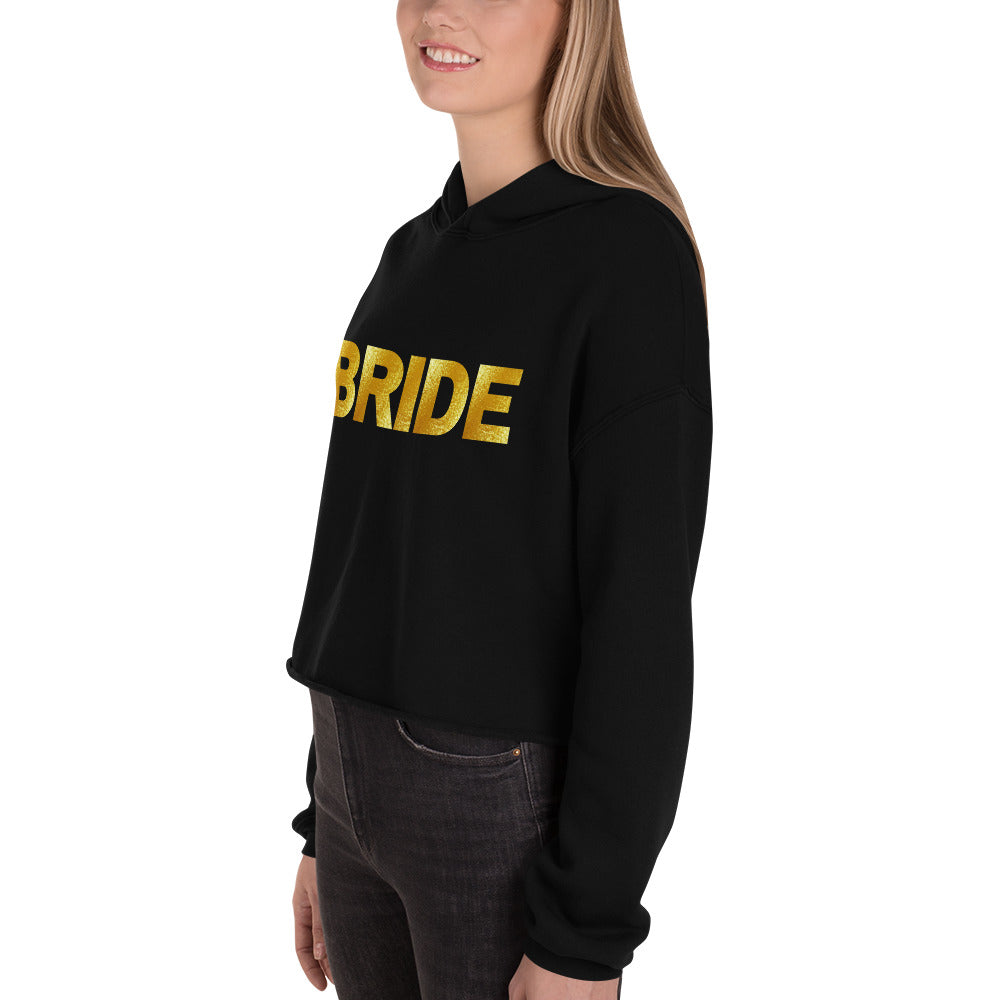 Bride Crop Hoodie