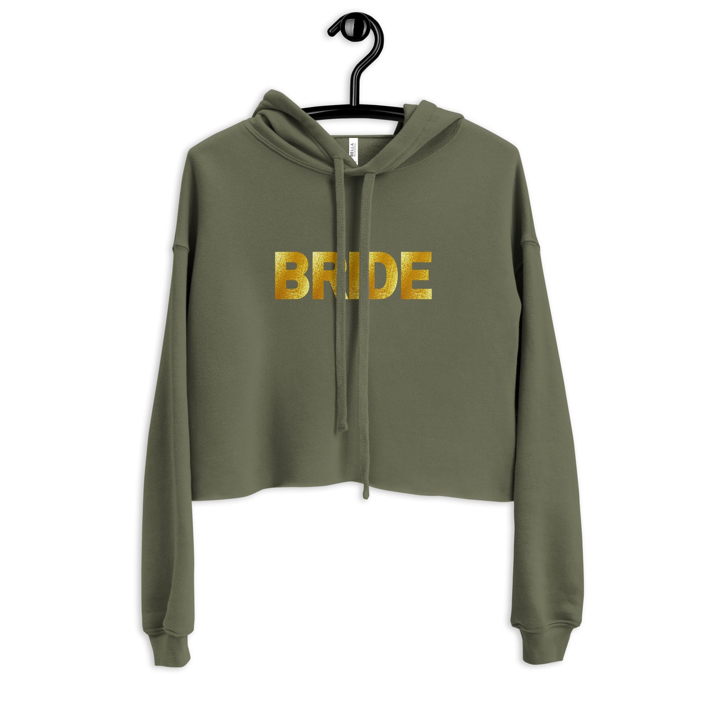 Bride Crop Hoodie