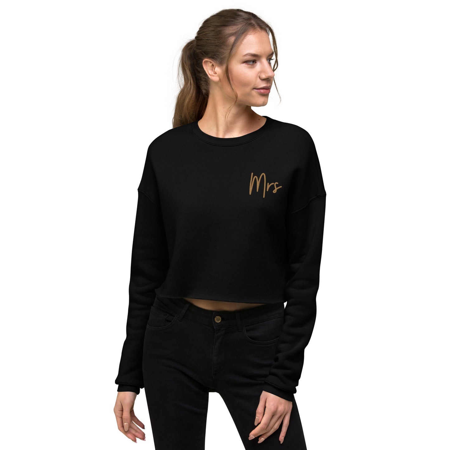 Mrs Crop Sweatshirt