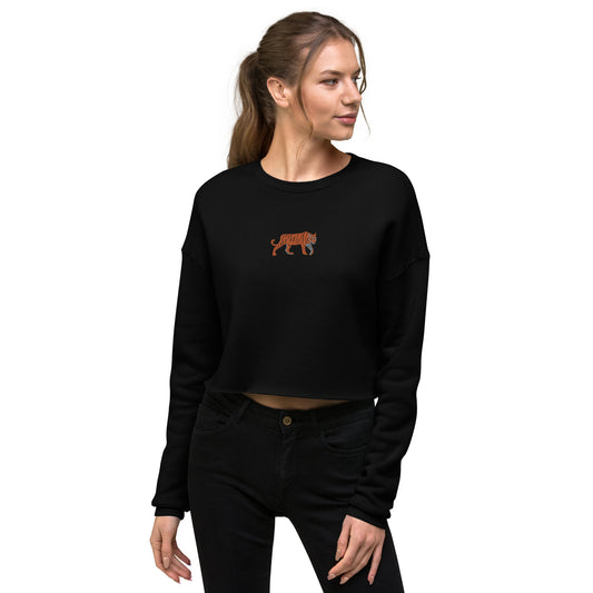 Tiger Crop Sweatshirt